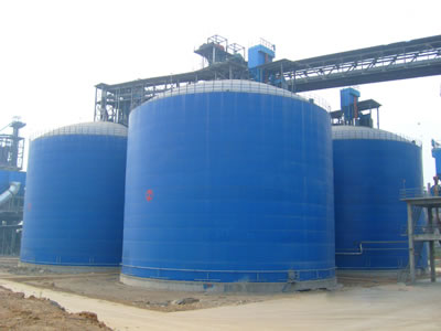 沁阳水泥钢板库改造